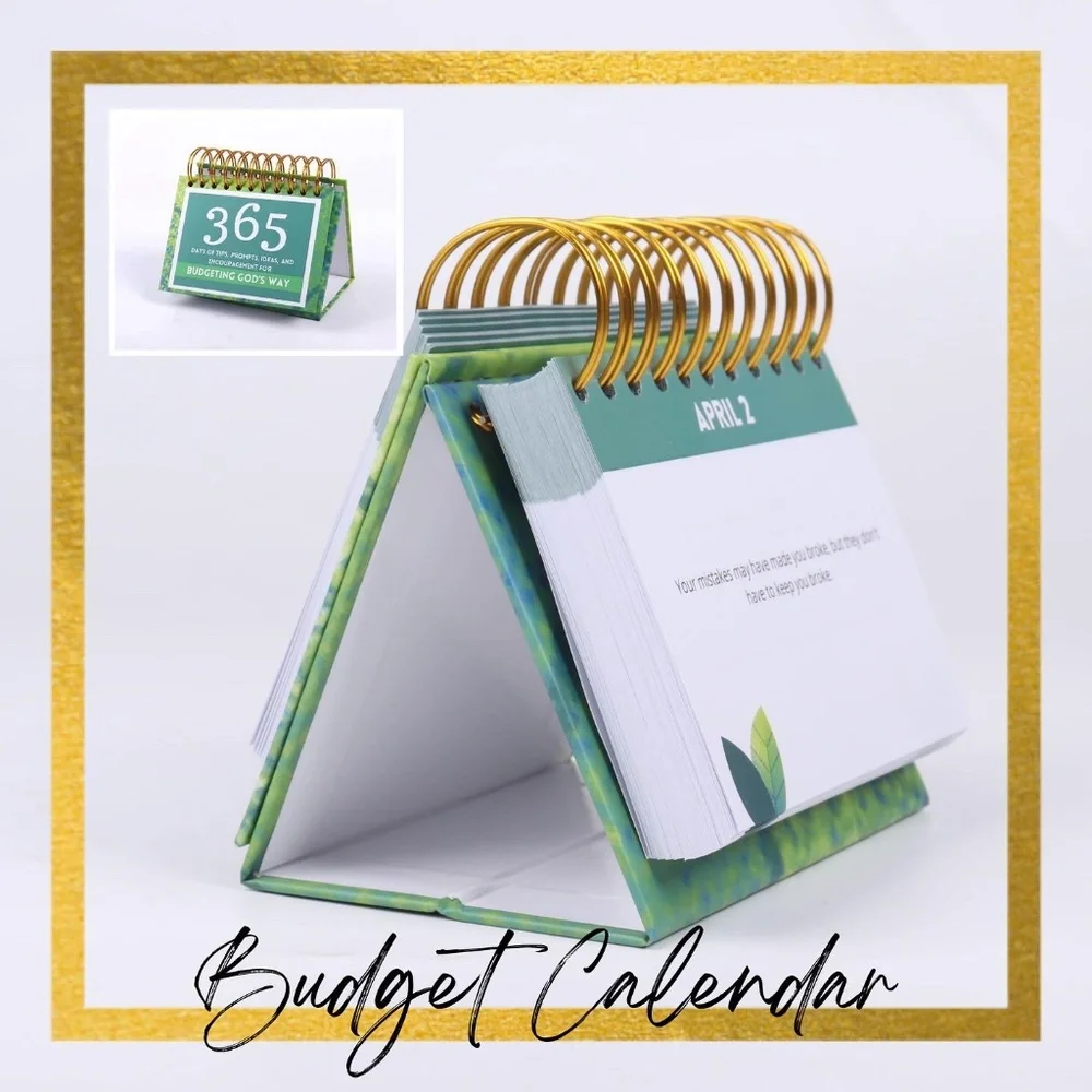 Budget Inspiration Calendar